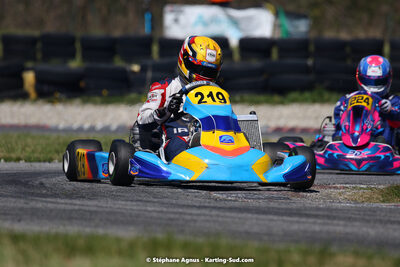 16 & 17/04/2022 : 3ème manche du Championnat du Sud 2022 au circuit d’Aigues-Vives (photos Stéphane Agnus) 2022 — karting