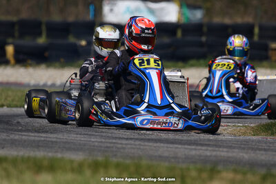 16 & 17/04/2022 : 3ème manche du Championnat du Sud 2022 au circuit d’Aigues-Vives (photos Stéphane Agnus) 2022 — karting