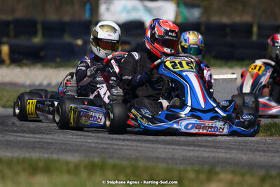 16 & 17/04/2022 : 3ème manche du Championnat du Sud 2022 au circuit d’Aigues-Vives (photos Stéphane Agnus) 2022 — karting