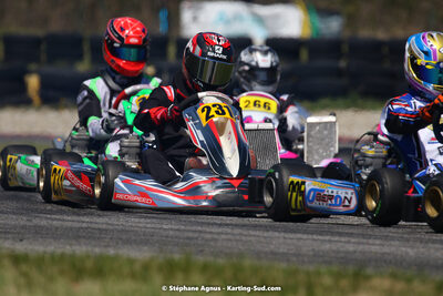 16 & 17/04/2022 : 3ème manche du Championnat du Sud 2022 au circuit d’Aigues-Vives (photos Stéphane Agnus) 2022 — karting