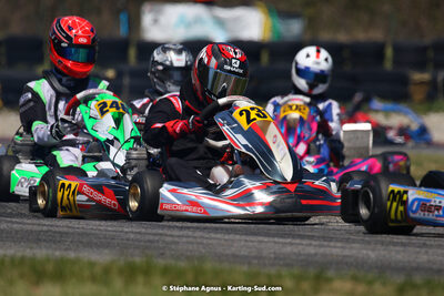 16 & 17/04/2022 : 3ème manche du Championnat du Sud 2022 au circuit d’Aigues-Vives (photos Stéphane Agnus) 2022 — karting