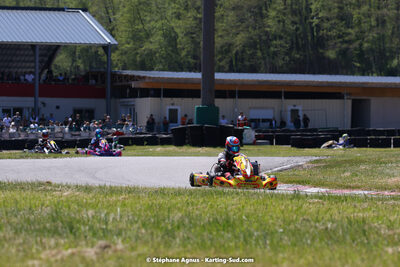 16 & 17/04/2022 : 3ème manche du Championnat du Sud 2022 au circuit d’Aigues-Vives (photos Stéphane Agnus) 2022 — karting