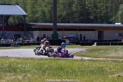 16 & 17/04/2022 : 3ème manche du Championnat du Sud 2022 au circuit d’Aigues-Vives (photos Stéphane Agnus) 2022 — karting