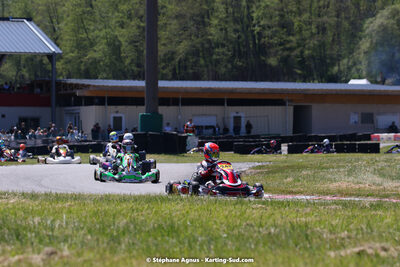 16 & 17/04/2022 : 3ème manche du Championnat du Sud 2022 au circuit d’Aigues-Vives (photos Stéphane Agnus) 2022 — karting