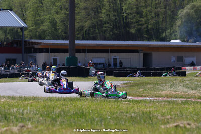 16 & 17/04/2022 : 3ème manche du Championnat du Sud 2022 au circuit d’Aigues-Vives (photos Stéphane Agnus) 2022 — karting