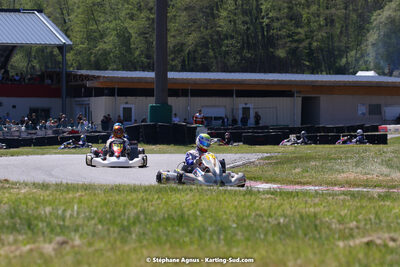 16 & 17/04/2022 : 3ème manche du Championnat du Sud 2022 au circuit d’Aigues-Vives (photos Stéphane Agnus) 2022 — karting