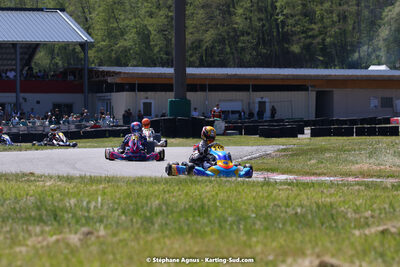 16 & 17/04/2022 : 3ème manche du Championnat du Sud 2022 au circuit d’Aigues-Vives (photos Stéphane Agnus) 2022 — karting