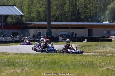 16 & 17/04/2022 : 3ème manche du Championnat du Sud 2022 au circuit d’Aigues-Vives (photos Stéphane Agnus) 2022 — karting