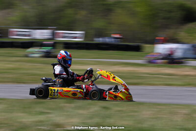 16 & 17/04/2022 : 3ème manche du Championnat du Sud 2022 au circuit d’Aigues-Vives (photos Stéphane Agnus) 2022 — karting