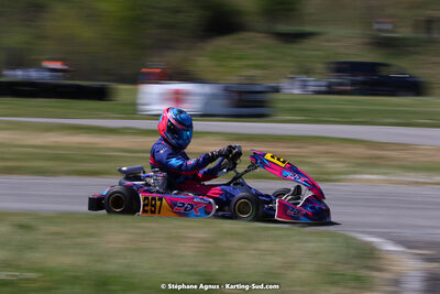 16 & 17/04/2022 : 3ème manche du Championnat du Sud 2022 au circuit d’Aigues-Vives (photos Stéphane Agnus) 2022 — karting