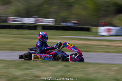 16 & 17/04/2022 : 3ème manche du Championnat du Sud 2022 au circuit d’Aigues-Vives (photos Stéphane Agnus) 2022 — karting