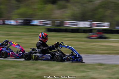 16 & 17/04/2022 : 3ème manche du Championnat du Sud 2022 au circuit d’Aigues-Vives (photos Stéphane Agnus) 2022 — karting