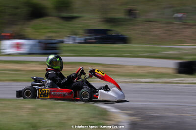 16 & 17/04/2022 : 3ème manche du Championnat du Sud 2022 au circuit d’Aigues-Vives (photos Stéphane Agnus) 2022 — karting