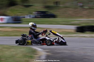 16 & 17/04/2022 : 3ème manche du Championnat du Sud 2022 au circuit d’Aigues-Vives (photos Stéphane Agnus) 2022 — karting