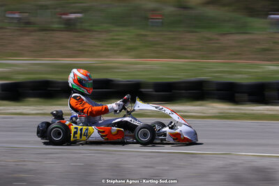 16 & 17/04/2022 : 3ème manche du Championnat du Sud 2022 au circuit d’Aigues-Vives (photos Stéphane Agnus) 2022 — karting