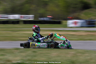 16 & 17/04/2022 : 3ème manche du Championnat du Sud 2022 au circuit d’Aigues-Vives (photos Stéphane Agnus) 2022 — karting