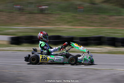 16 & 17/04/2022 : 3ème manche du Championnat du Sud 2022 au circuit d’Aigues-Vives (photos Stéphane Agnus) 2022 — karting