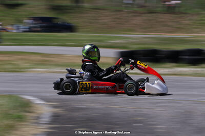 16 & 17/04/2022 : 3ème manche du Championnat du Sud 2022 au circuit d’Aigues-Vives (photos Stéphane Agnus) 2022 — karting