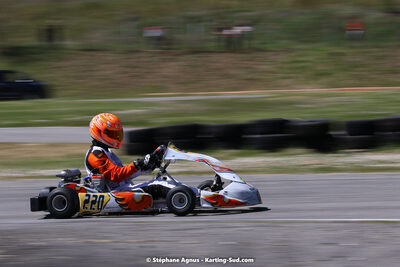 16 & 17/04/2022 : 3ème manche du Championnat du Sud 2022 au circuit d’Aigues-Vives (photos Stéphane Agnus) 2022 — karting
