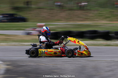 16 & 17/04/2022 : 3ème manche du Championnat du Sud 2022 au circuit d’Aigues-Vives (photos Stéphane Agnus) 2022 — karting
