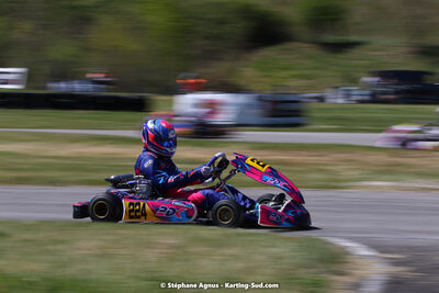 16 & 17/04/2022 : 3ème manche du Championnat du Sud 2022 au circuit d’Aigues-Vives (photos Stéphane Agnus) 2022 — karting