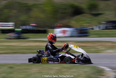 16 & 17/04/2022 : 3ème manche du Championnat du Sud 2022 au circuit d’Aigues-Vives (photos Stéphane Agnus) 2022 — karting