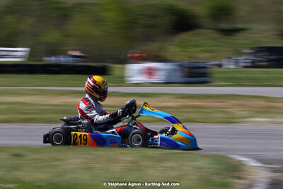 16 & 17/04/2022 : 3ème manche du Championnat du Sud 2022 au circuit d’Aigues-Vives (photos Stéphane Agnus) 2022 — karting