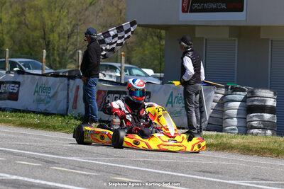 16 & 17/04/2022 : 3ème manche du Championnat du Sud 2022 au circuit d’Aigues-Vives (photos Stéphane Agnus) 2022 — karting
