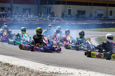 16 & 17/04/2022 : 3ème manche du Championnat du Sud 2022 au circuit d’Aigues-Vives (photos Stéphane Agnus) 2022 — karting