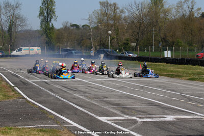 16 & 17/04/2022 : 3ème manche du Championnat du Sud 2022 au circuit d’Aigues-Vives (photos Stéphane Agnus) 2022 — karting