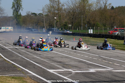 16 & 17/04/2022 : 3ème manche du Championnat du Sud 2022 au circuit d’Aigues-Vives (photos Stéphane Agnus) 2022 — karting