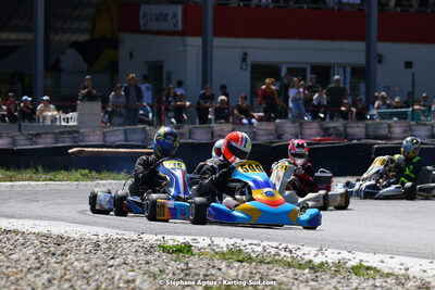 16 & 17/04/2022 : 3ème manche du Championnat du Sud 2022 au circuit d’Aigues-Vives (photos Stéphane Agnus) 2022 — karting
