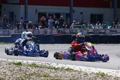 16 & 17/04/2022 : 3ème manche du Championnat du Sud 2022 au circuit d’Aigues-Vives (photos Stéphane Agnus) 2022 — karting