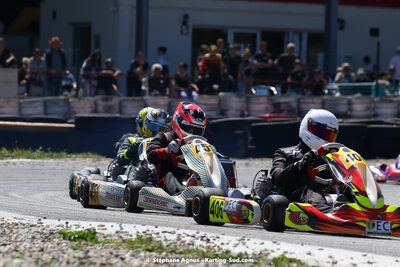 16 & 17/04/2022 : 3ème manche du Championnat du Sud 2022 au circuit d’Aigues-Vives (photos Stéphane Agnus) 2022 — karting