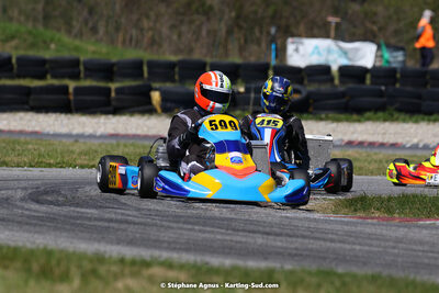 16 & 17/04/2022 : 3ème manche du Championnat du Sud 2022 au circuit d’Aigues-Vives (photos Stéphane Agnus) 2022 — karting