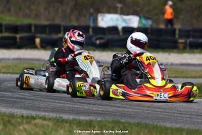16 & 17/04/2022 : 3ème manche du Championnat du Sud 2022 au circuit d’Aigues-Vives (photos Stéphane Agnus) 2022 — karting