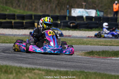 16 & 17/04/2022 : 3ème manche du Championnat du Sud 2022 au circuit d’Aigues-Vives (photos Stéphane Agnus) 2022 — karting