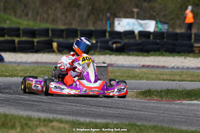 16 & 17/04/2022 : 3ème manche du Championnat du Sud 2022 au circuit d’Aigues-Vives (photos Stéphane Agnus) 2022 — karting