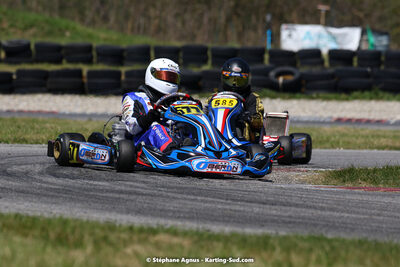 16 & 17/04/2022 : 3ème manche du Championnat du Sud 2022 au circuit d’Aigues-Vives (photos Stéphane Agnus) 2022 — karting