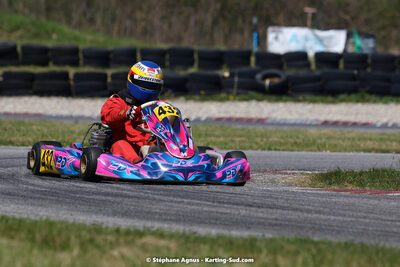 16 & 17/04/2022 : 3ème manche du Championnat du Sud 2022 au circuit d’Aigues-Vives (photos Stéphane Agnus) 2022 — karting