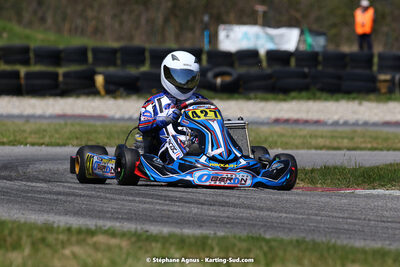 16 & 17/04/2022 : 3ème manche du Championnat du Sud 2022 au circuit d’Aigues-Vives (photos Stéphane Agnus) 2022 — karting