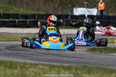 16 & 17/04/2022 : 3ème manche du Championnat du Sud 2022 au circuit d’Aigues-Vives (photos Stéphane Agnus) 2022 — karting