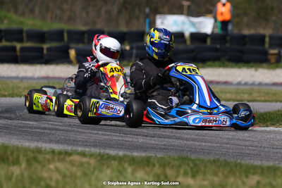 16 & 17/04/2022 : 3ème manche du Championnat du Sud 2022 au circuit d’Aigues-Vives (photos Stéphane Agnus) 2022 — karting