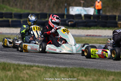 16 & 17/04/2022 : 3ème manche du Championnat du Sud 2022 au circuit d’Aigues-Vives (photos Stéphane Agnus) 2022 — karting