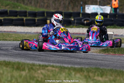 16 & 17/04/2022 : 3ème manche du Championnat du Sud 2022 au circuit d’Aigues-Vives (photos Stéphane Agnus) 2022 — karting
