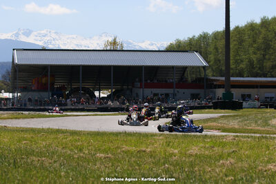 16 & 17/04/2022 : 3ème manche du Championnat du Sud 2022 au circuit d’Aigues-Vives (photos Stéphane Agnus) 2022 — karting