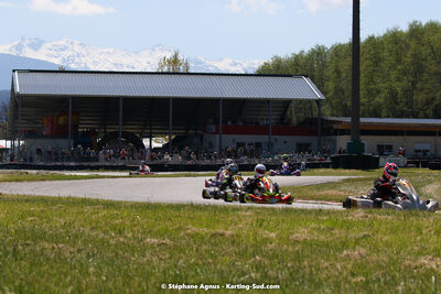 16 & 17/04/2022 : 3ème manche du Championnat du Sud 2022 au circuit d’Aigues-Vives (photos Stéphane Agnus) 2022 — karting