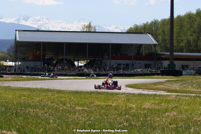 16 & 17/04/2022 : 3ème manche du Championnat du Sud 2022 au circuit d’Aigues-Vives (photos Stéphane Agnus) 2022 — karting