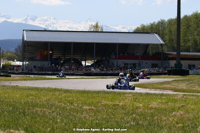 16 & 17/04/2022 : 3ème manche du Championnat du Sud 2022 au circuit d’Aigues-Vives (photos Stéphane Agnus) 2022 — karting