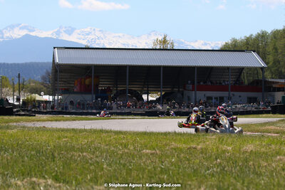 16 & 17/04/2022 : 3ème manche du Championnat du Sud 2022 au circuit d’Aigues-Vives (photos Stéphane Agnus) 2022 — karting